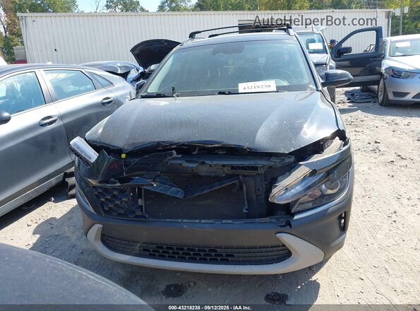 KM8K62AB2NU752247 2022 HYUNDAI KONA Black Vista del cuadro de instrumentos