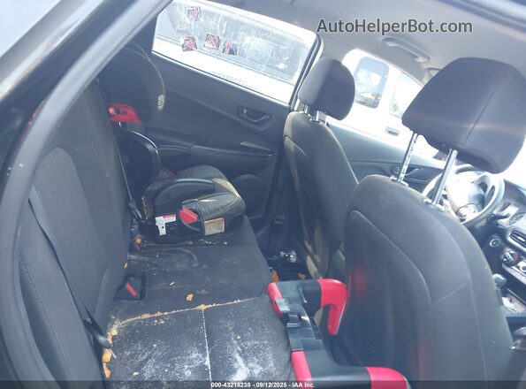 KM8K62AB2NU752247 2022 HYUNDAI KONA Black Vista de la etiqueta del VIN