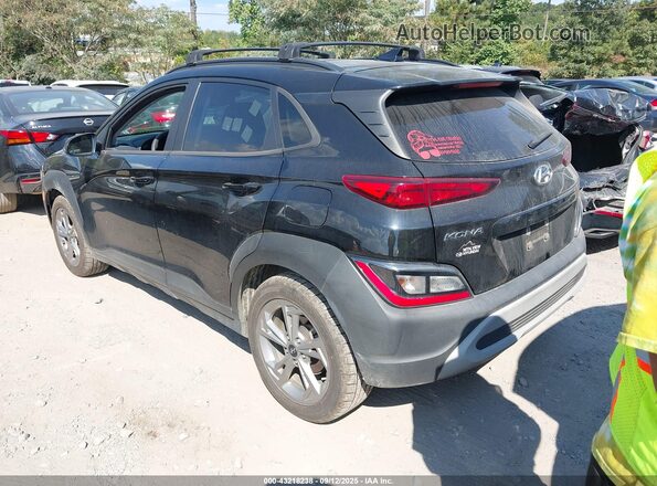 KM8K62AB2NU752247 2022 HYUNDAI KONA Black Trasero izquierdo