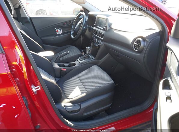 KM8K6CAA0LU521745 2020 HYUNDAI KONA Red წინა სალონის ხედი