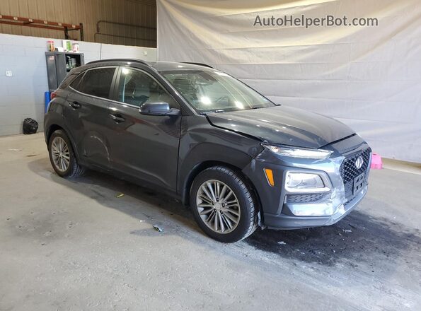 KM8K6CAAXKU336827 2019 HYUNDAI KONA Charcoal წინა მარჯვენა