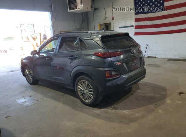 KM8K6CAAXKU336827 2019 HYUNDAI KONA Charcoal უკანა მარცხენა