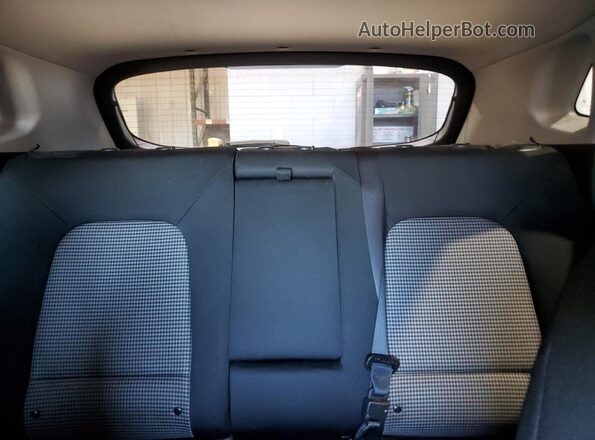 KM8K6CAAXKU336827 2019 HYUNDAI KONA Charcoal უკანა სავარძლების ხედი