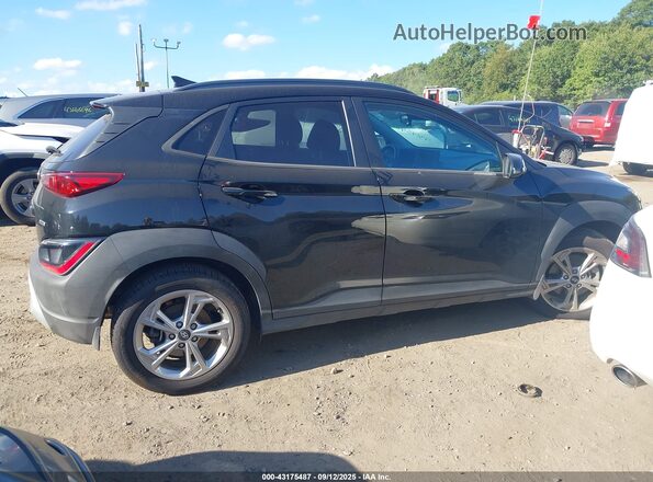 KM8K6CAB8NU889764 2022 HYUNDAI KONA Черный Вид задней части салона