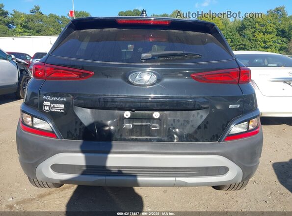KM8K6CAB8NU889764 2022 HYUNDAI KONA Черный 