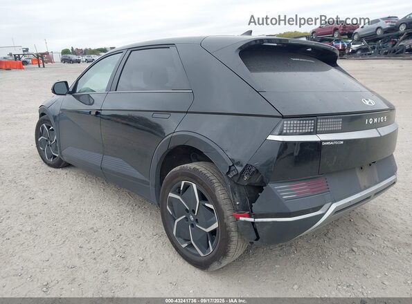 KM8KM4AE3NU080680 2022 HYUNDAI IONIQ 5 Black უკანა მარცხენა
