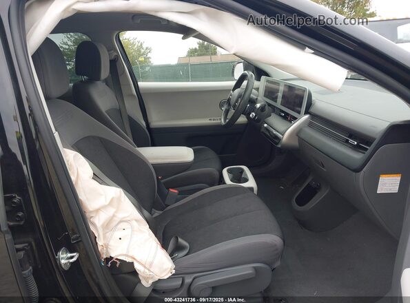 KM8KM4AE3NU080680 2022 HYUNDAI IONIQ 5 Black წინა სალონის ხედი