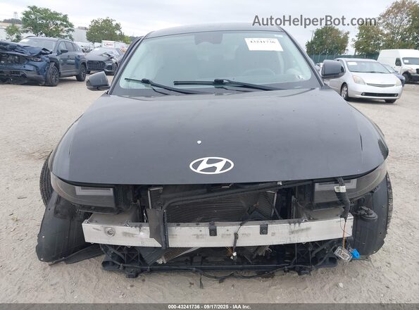 KM8KM4AE3NU080680 2022 HYUNDAI IONIQ 5 Black წინა ხედი