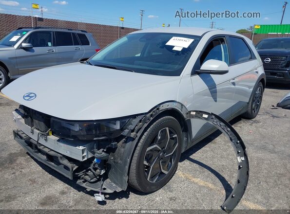 KM8KM4AE9NU081512 2022 HYUNDAI IONIQ 5 Серый Передняя левая четверть