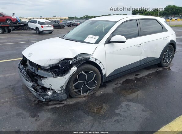 KM8KM4AEXNU070227 2022 HYUNDAI IONIQ 5 White Przód lewy