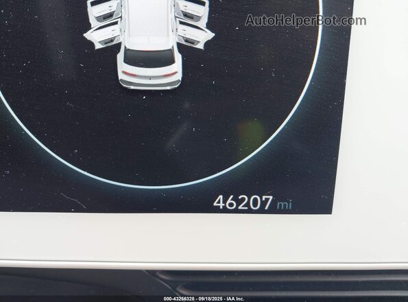 KM8KM4AEXNU070227 2022 HYUNDAI IONIQ 5 White Widok tylnych siedzeń