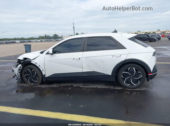 KM8KM4AEXNU070227 2022 HYUNDAI IONIQ 5 White Widok wnętrza 360 stopni