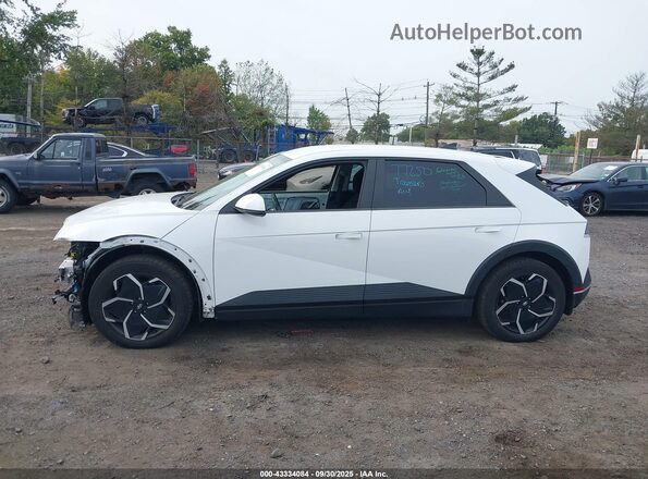 KM8KMDAF3NU100225 2022 HYUNDAI IONIQ 5 White Vista interior de 360 grados