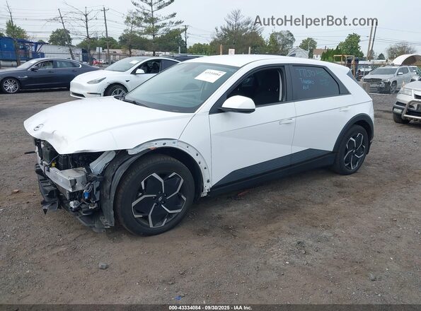KM8KMDAF3NU100225 2022 HYUNDAI IONIQ 5 White Vista tres cuartos delantera izquierda