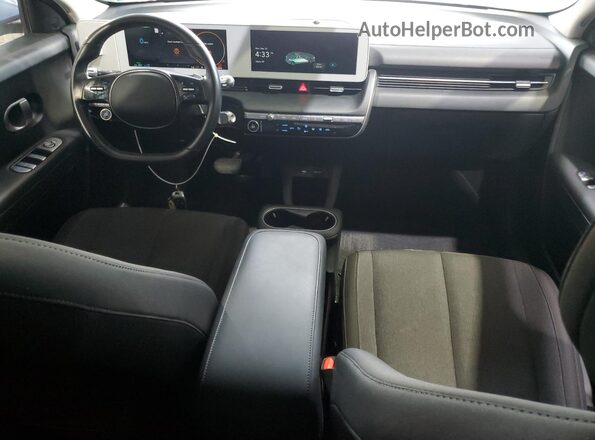KM8KMDAF6NU091195 2022 HYUNDAI IONIQ Charcoal Вид панелі приладів