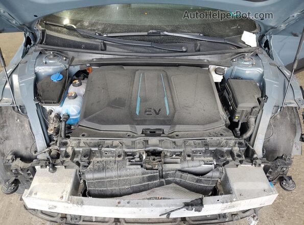 KM8KMDAF6NU091195 2022 HYUNDAI IONIQ Charcoal Вид задньої частини салону