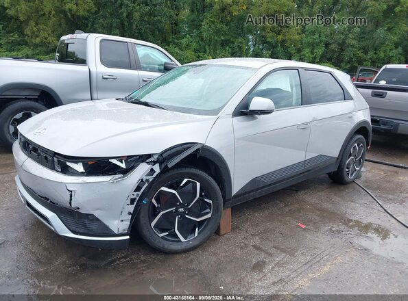 KM8KN4AE4NU091751 2022 HYUNDAI IONIQ 5 Gray Vista tres cuartos delantera izquierda