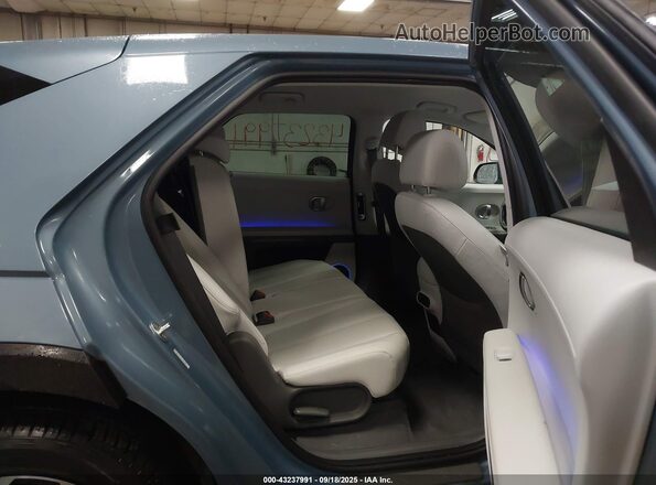 KM8KNDAF0PU139452 2023 HYUNDAI IONIQ 5 Blue VIN sticker view