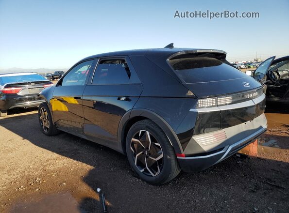 KM8KNDAF4PU208689 2023 HYUNDAI IONIQ Black უკანა მარცხენა
