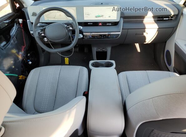 KM8KNDAF4PU208689 2023 HYUNDAI IONIQ Black წინა პანელის ხედი