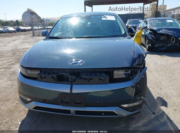 KM8KNDAF6PU207804 2023 HYUNDAI IONIQ 5 Blue Вид задньої частини салону