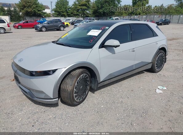 KM8KRDAF0NU078363 2022 HYUNDAI IONIQ 5 Gray Передня ліва чверть