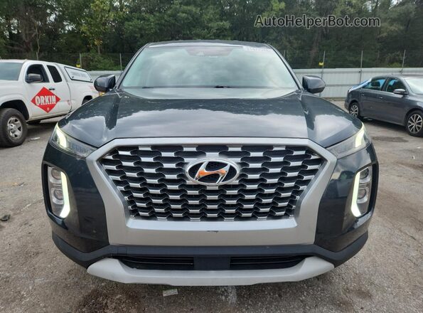 KM8R14HEXLU054118 2020 HYUNDAI PALISADE Gray Front view