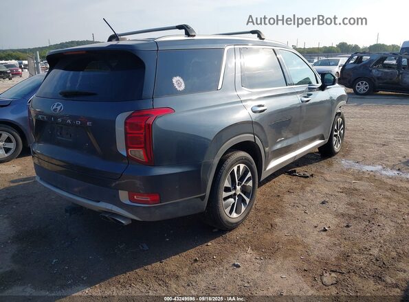 KM8R24HE2LU044129 2020 HYUNDAI PALISADE Blue Tył prawy