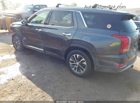 KM8R24HE2LU044129 2020 HYUNDAI PALISADE Blue Tył lewy