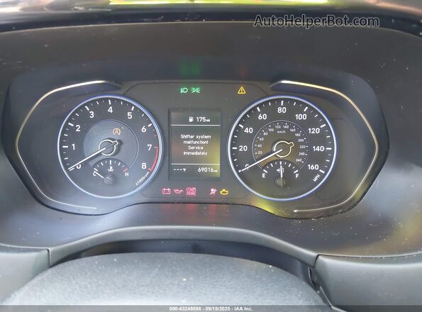 KM8R24HE2LU044129 2020 HYUNDAI PALISADE Blue Widok tylnych siedzeń