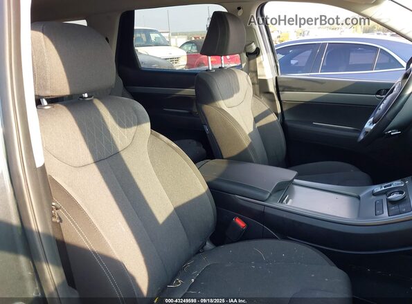 KM8R24HE2LU044129 2020 HYUNDAI PALISADE Blue Widok wnętrza z przodu