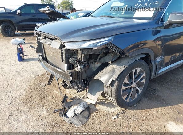 KM8R24HE2LU044129 2020 HYUNDAI PALISADE Blue Widok zestawu wskaźników
