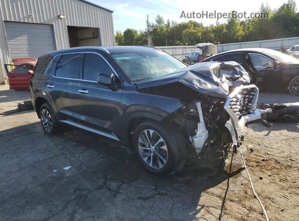 KM8R24HE7LU128981 2020 HYUNDAI PALISADE Серый Передняя правая четверть