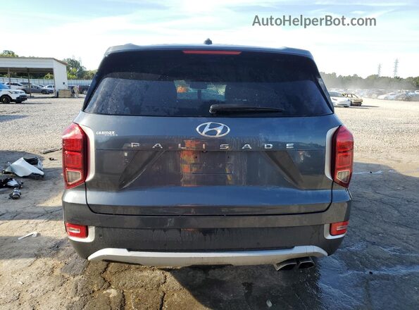 KM8R24HE7LU128981 2020 HYUNDAI PALISADE Серый Вид сзади