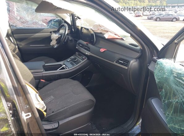 KM8R2DHE3LU071047 2020 HYUNDAI PALISADE Gray Вид салону спереду