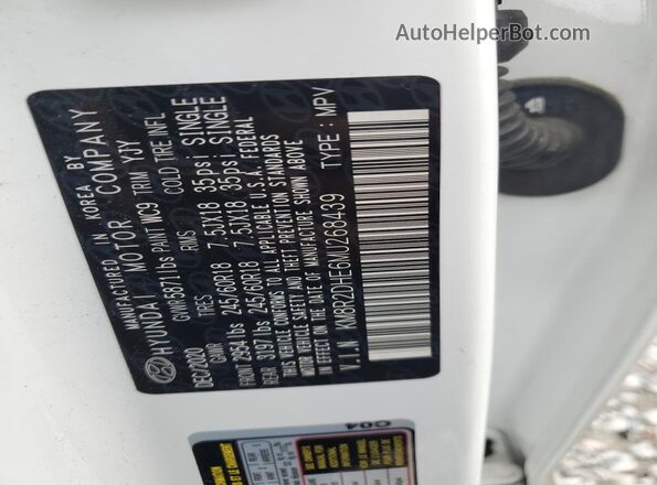 KM8R2DHE6MU268439 2021 HYUNDAI PALISADE White Widok komory silnika
