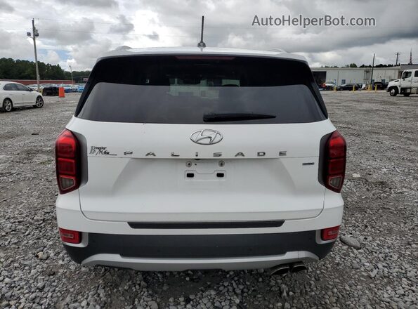 KM8R2DHE6MU268439 2021 HYUNDAI PALISADE White Widok z tyłu