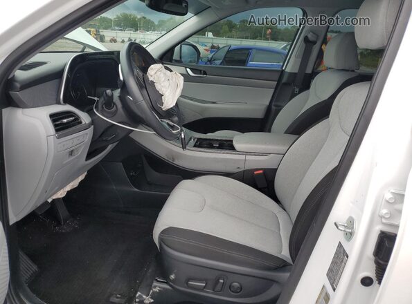 KM8R2DHE6MU268439 2021 HYUNDAI PALISADE White Widok wnętrza z przodu