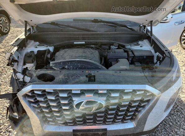 KM8R2DHEXLU044881 2020 HYUNDAI PALISADE White Вид підкапотного простору