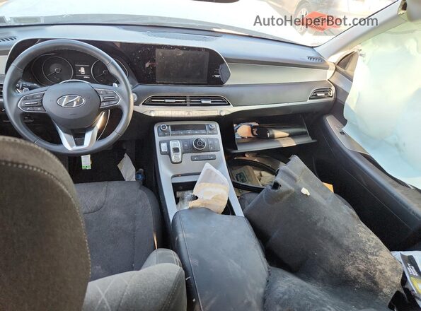 KM8R2DHEXLU044881 2020 HYUNDAI PALISADE White Вид панелі приладів