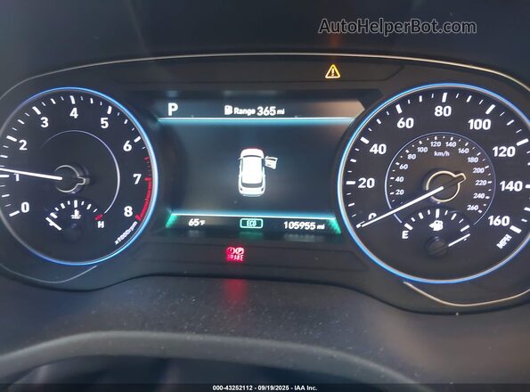 KM8R34HE1LU138001 2020 HYUNDAI PALISADE White Widok tylnych siedzeń