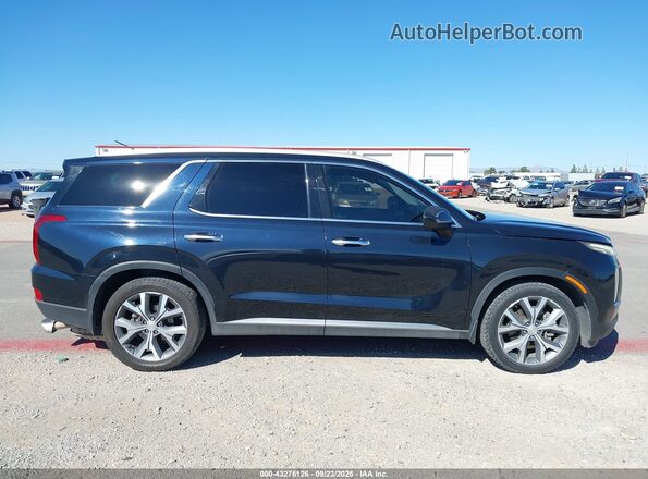 KM8R34HE6LU078622 2020 HYUNDAI PALISADE Blue Вид задньої частини салону