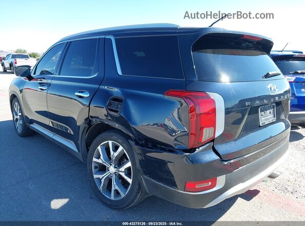 KM8R34HE6LU078622 2020 HYUNDAI PALISADE Blue Вид спереду