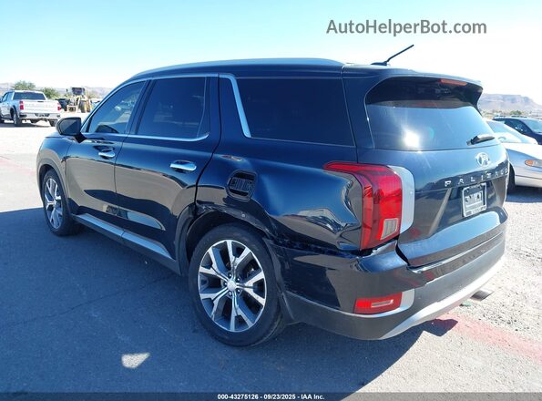 KM8R34HE6LU078622 2020 HYUNDAI PALISADE Blue Задня ліва чверть