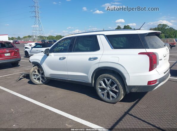 KM8R34HE8LU154714 2020 HYUNDAI PALISADE White Vista interior de 360 grados
