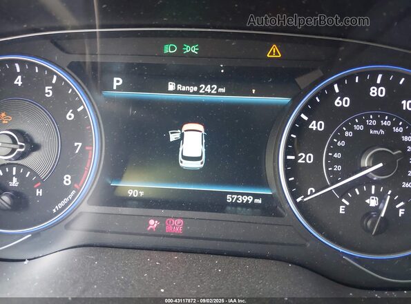 KM8R34HE8LU154714 2020 HYUNDAI PALISADE White Vista de los asientos traseros