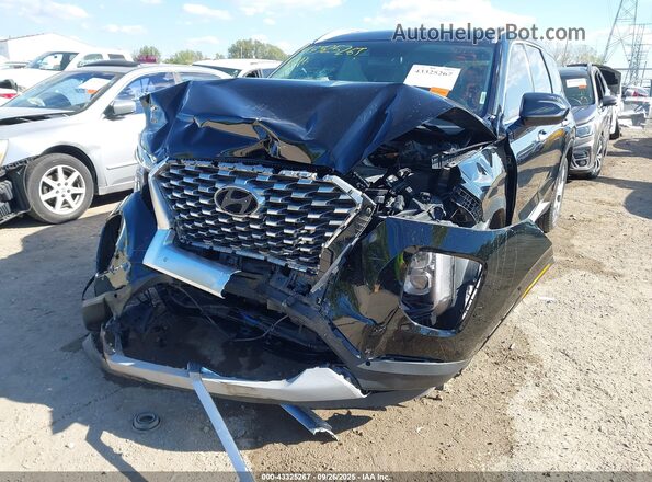 KM8R3DHE7LU093369 2020 HYUNDAI PALISADE Black Вид спереду