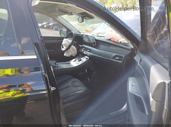 KM8R3DHE7LU093369 2020 HYUNDAI PALISADE Black Вид салону спереду