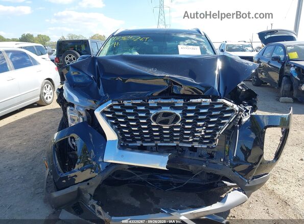 KM8R3DHE7LU093369 2020 HYUNDAI PALISADE Black Вид щитка приладів