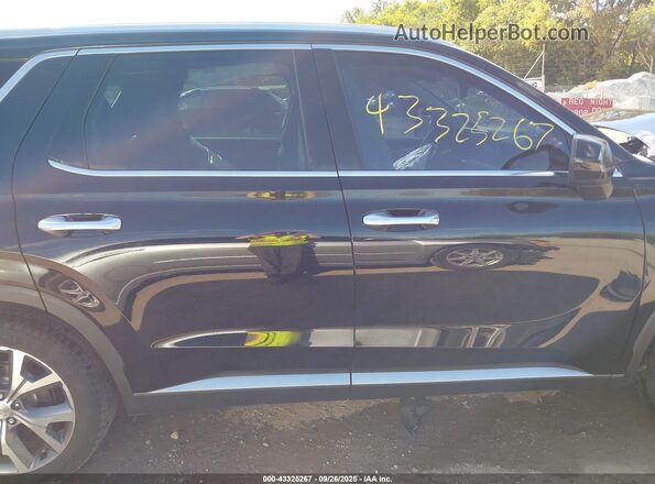 KM8R3DHE7LU093369 2020 HYUNDAI PALISADE Black Вид задньої частини салону